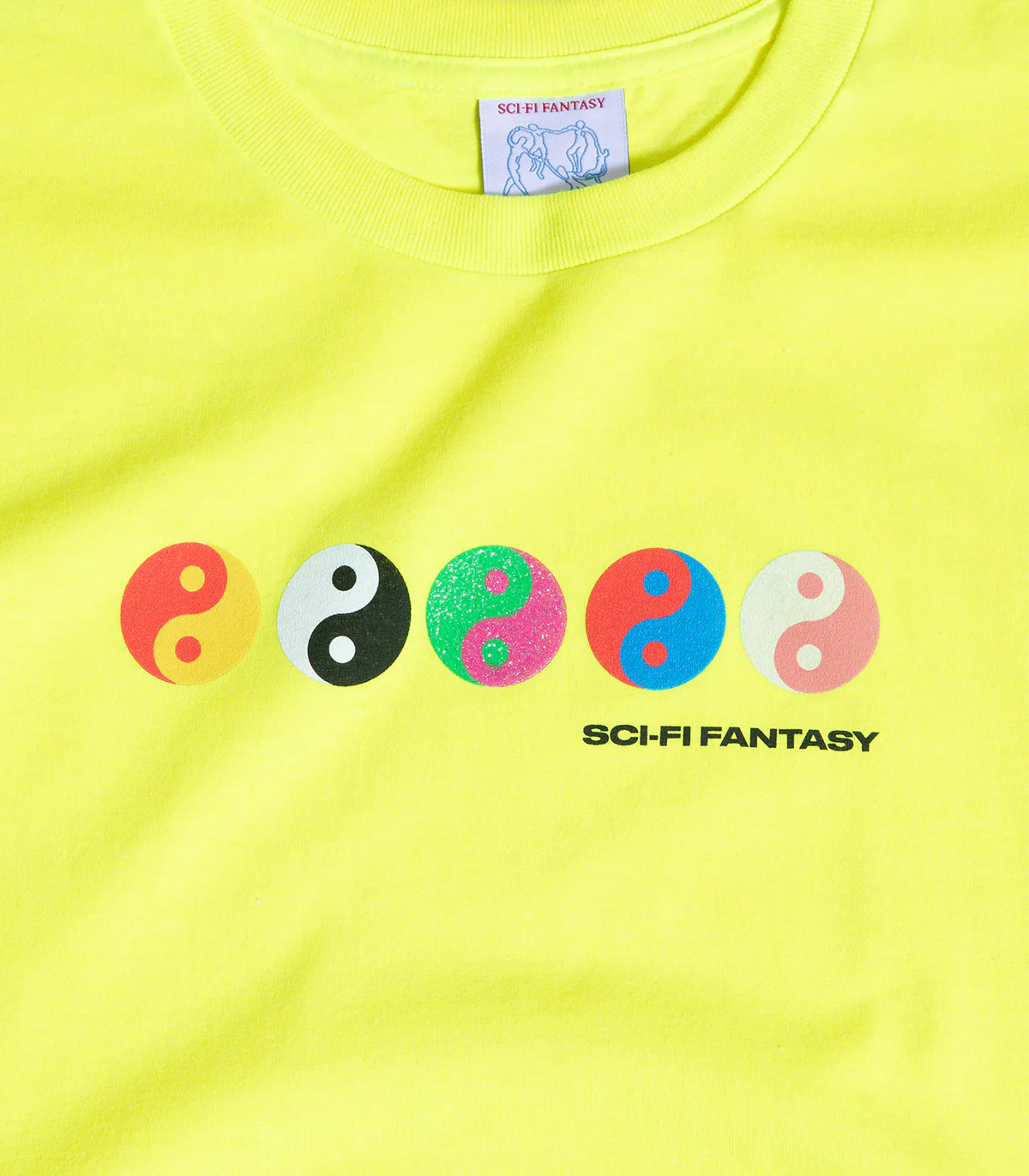 Sci-Fi Fantasy Ying Yang T-Shirt - Image 2