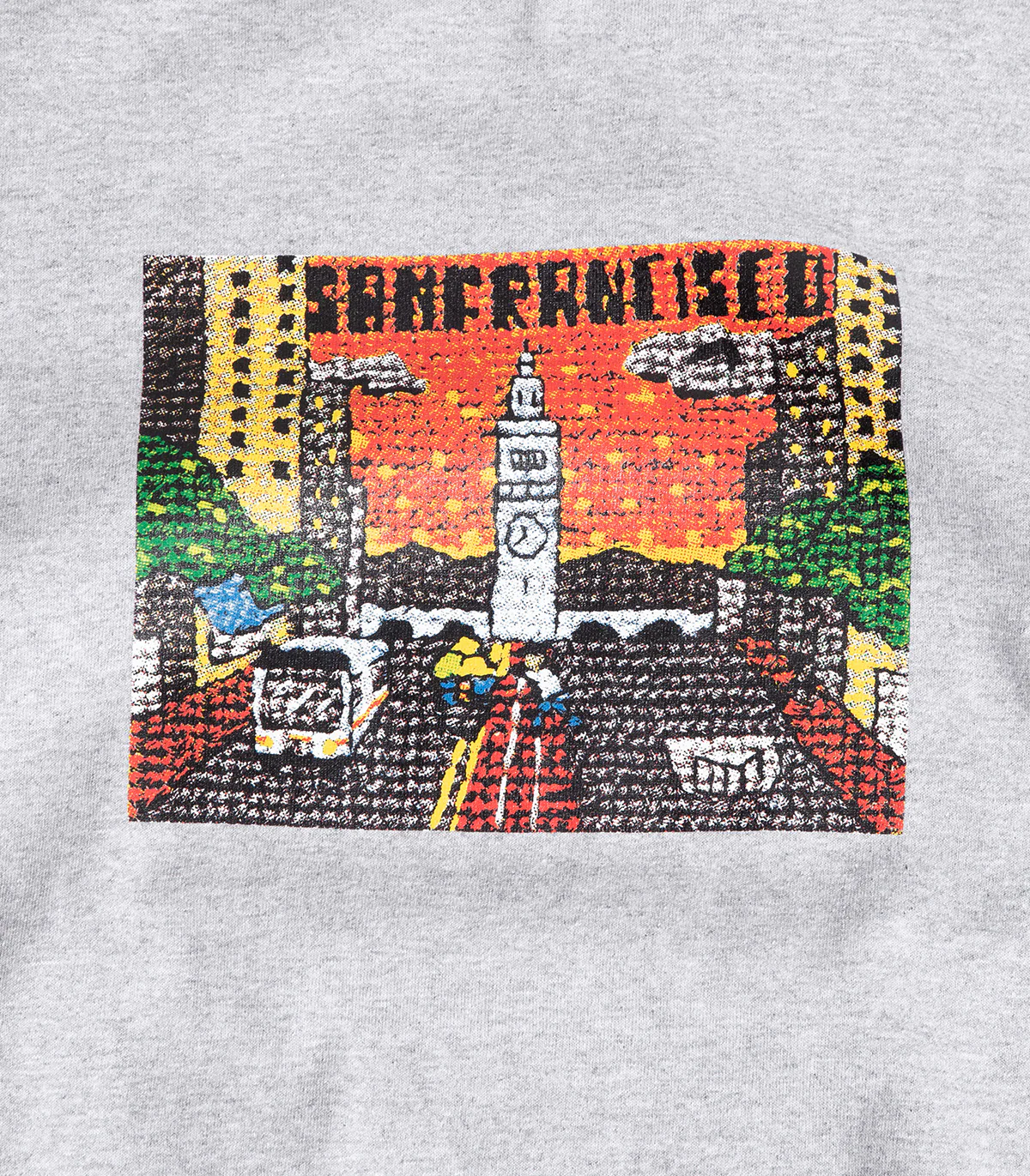 Snack SF Postcard T-Shirt - Image 2