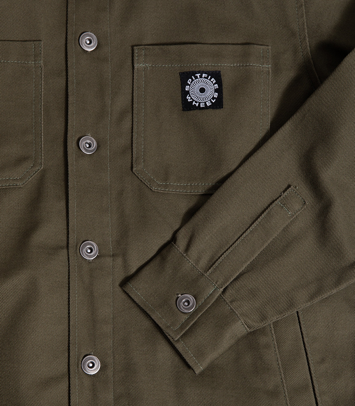 Spitfire Classic '87 Swirl Shirt Jacket - Image 3