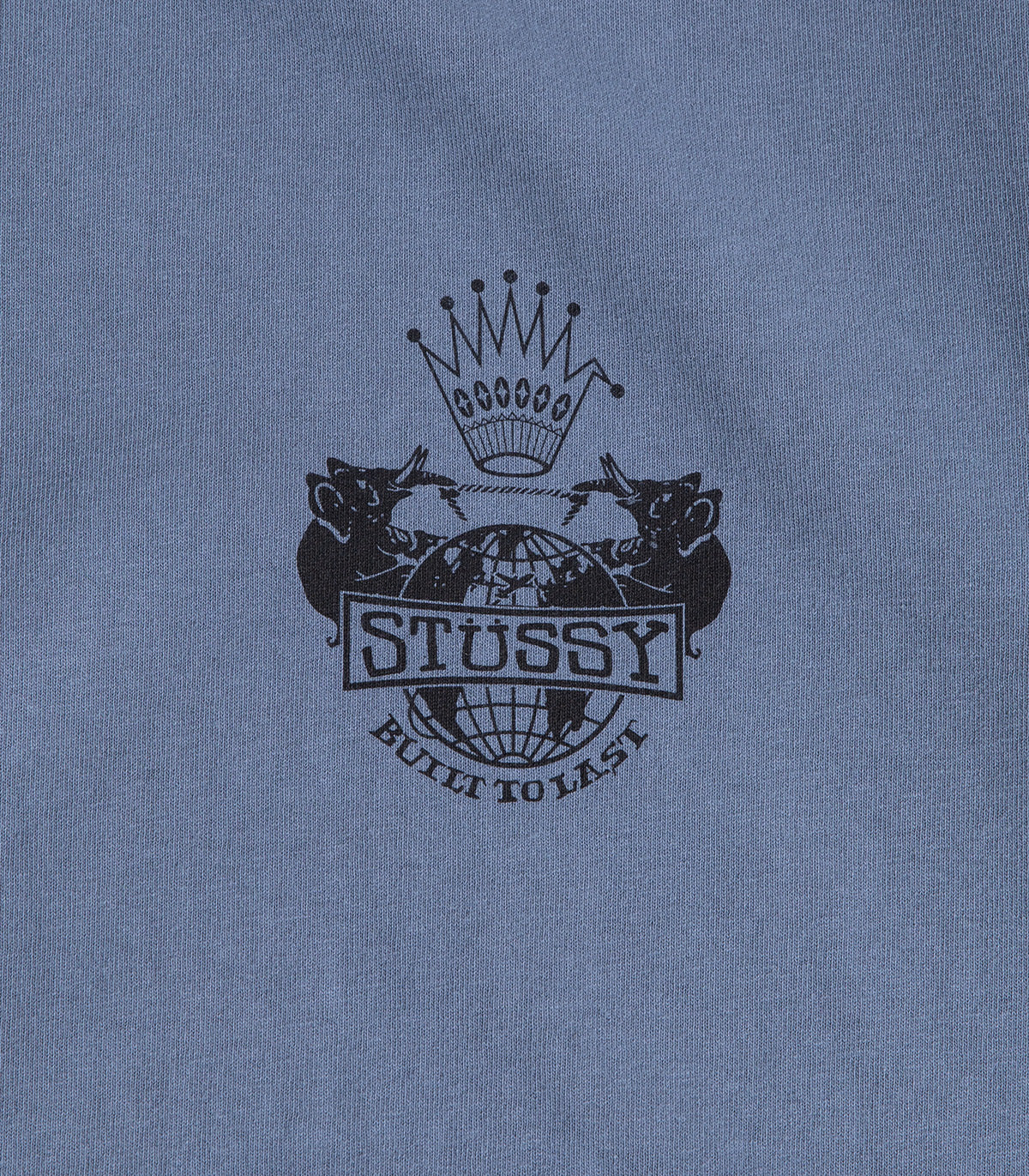 Stussy Built To Last Pigment Dyed T-Shirt - Image 2