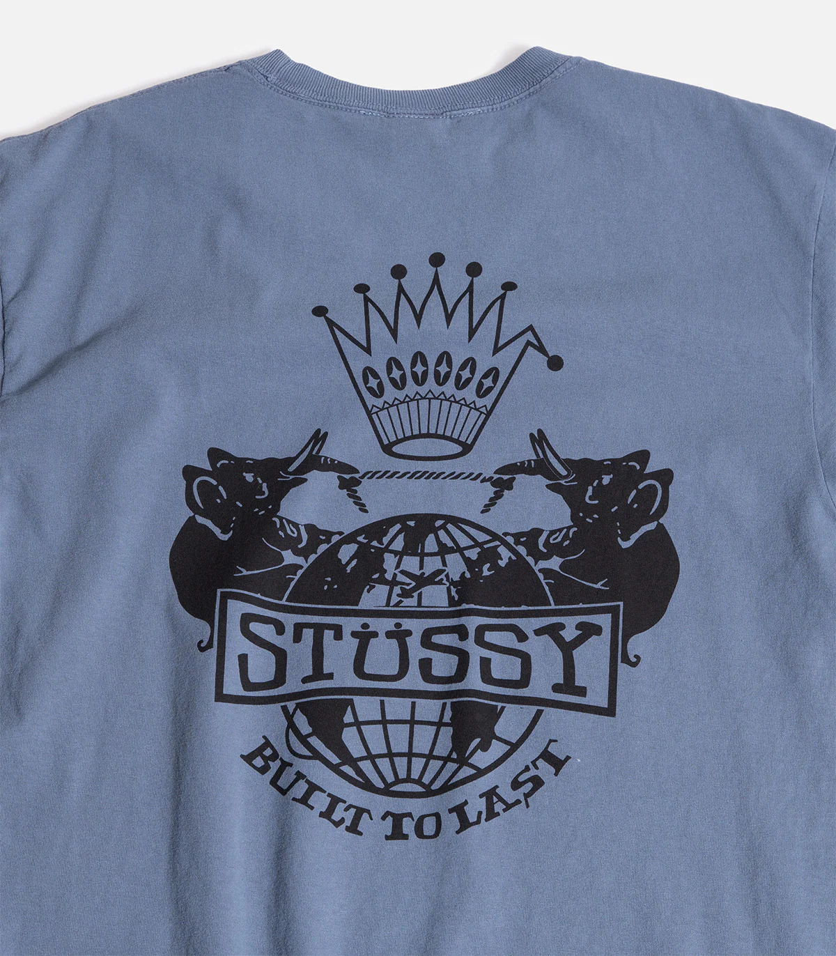 Stussy Built To Last Pigment Dyed T-Shirt - Image 3