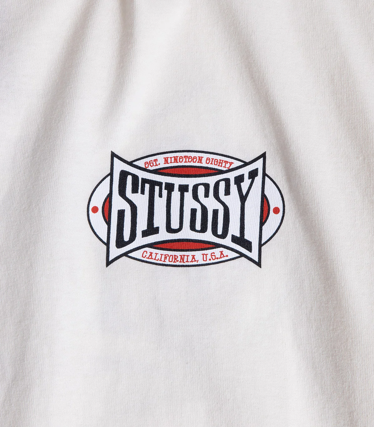 Stussy Champion Oval Pigment Dyed T-Shirt - Image 2