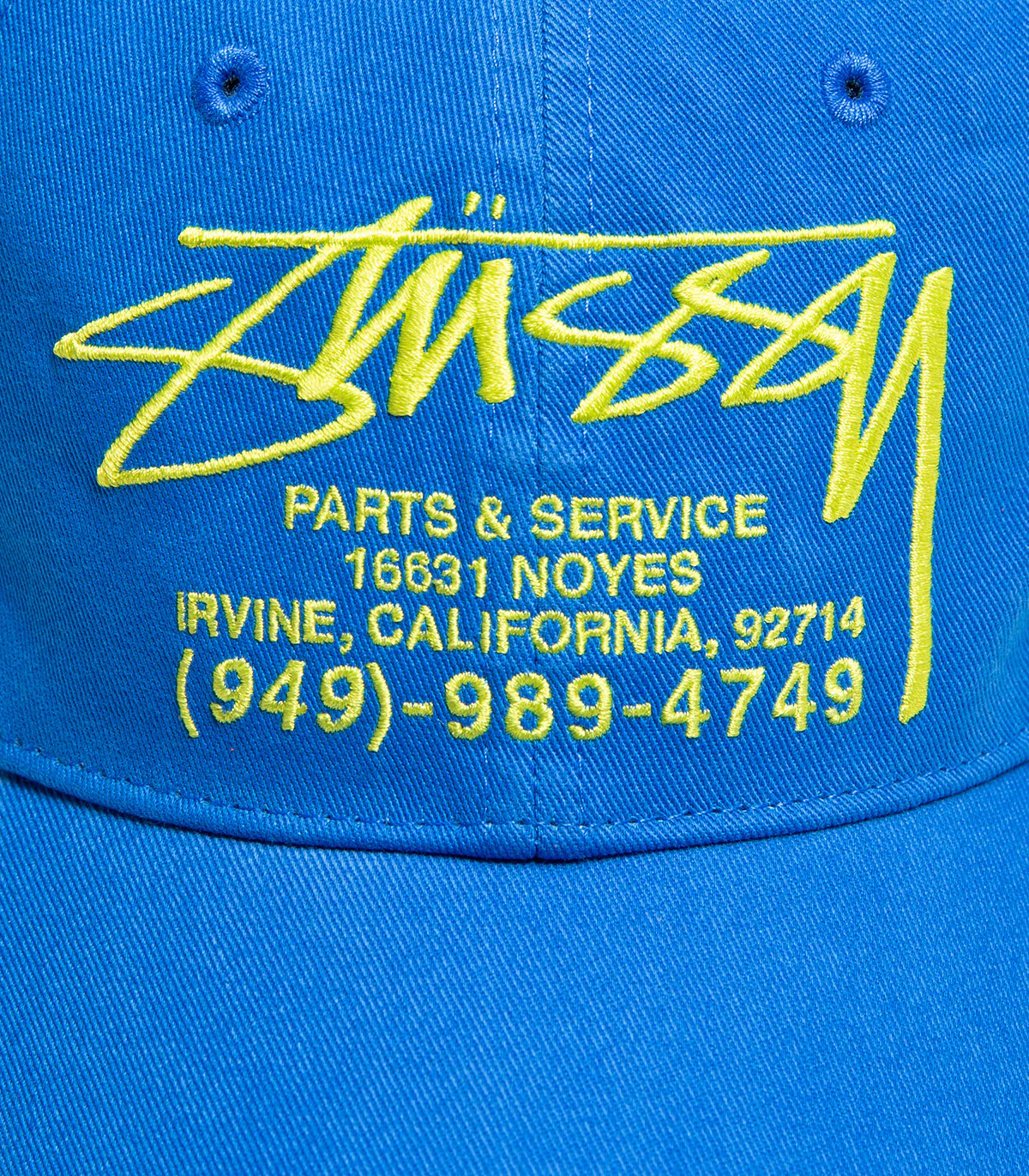Stussy LP Service Mesh Strapback Hat - Image 2