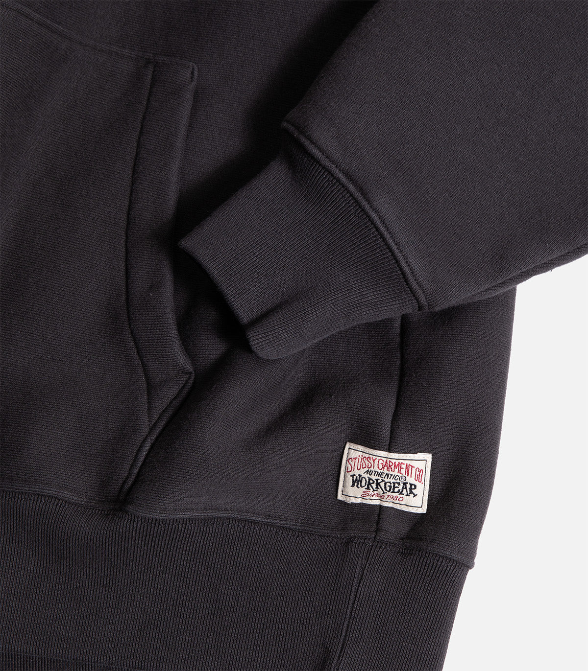 Stussy Raglan Zip Hooded Sweatshirt - Image 2