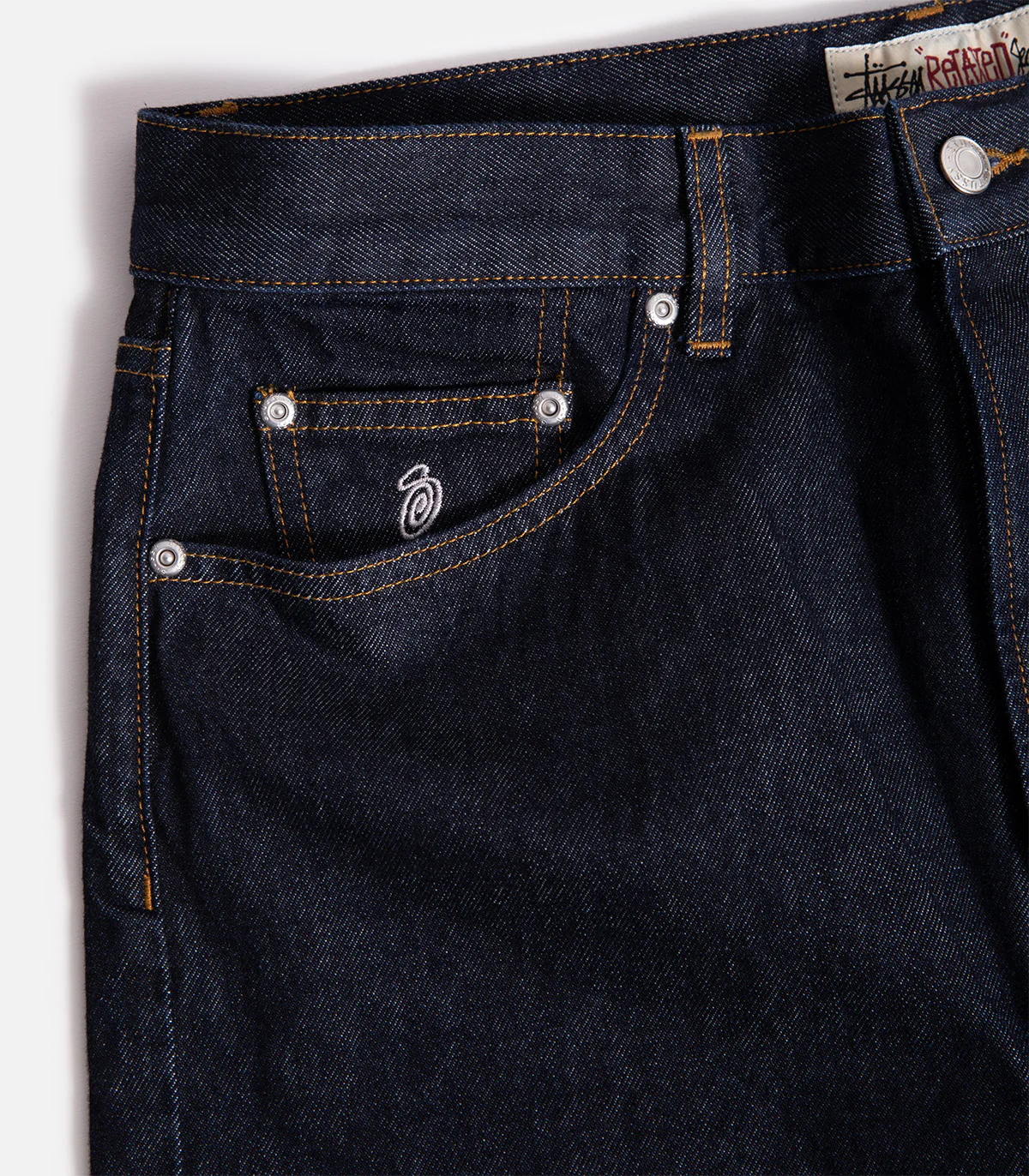 Stussy Relaxed Denim Jeans - Image 2