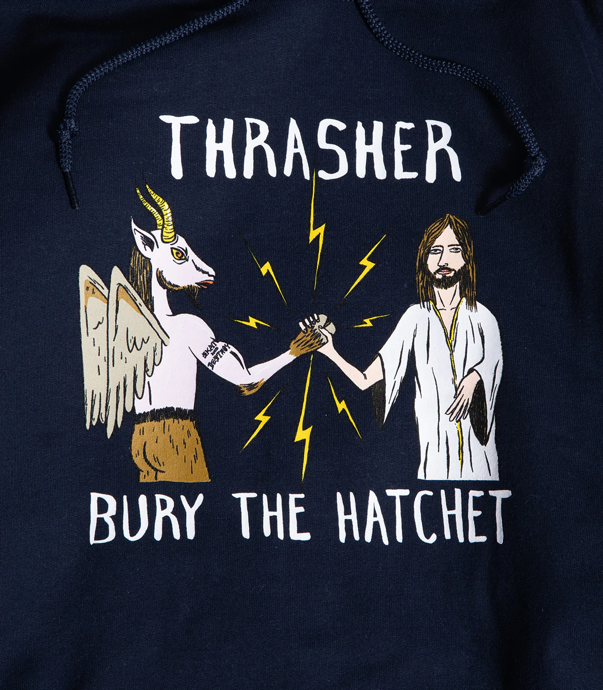 Thrasher X Toy Machine B.T.H. Hooded Sweatshirt - Image 2