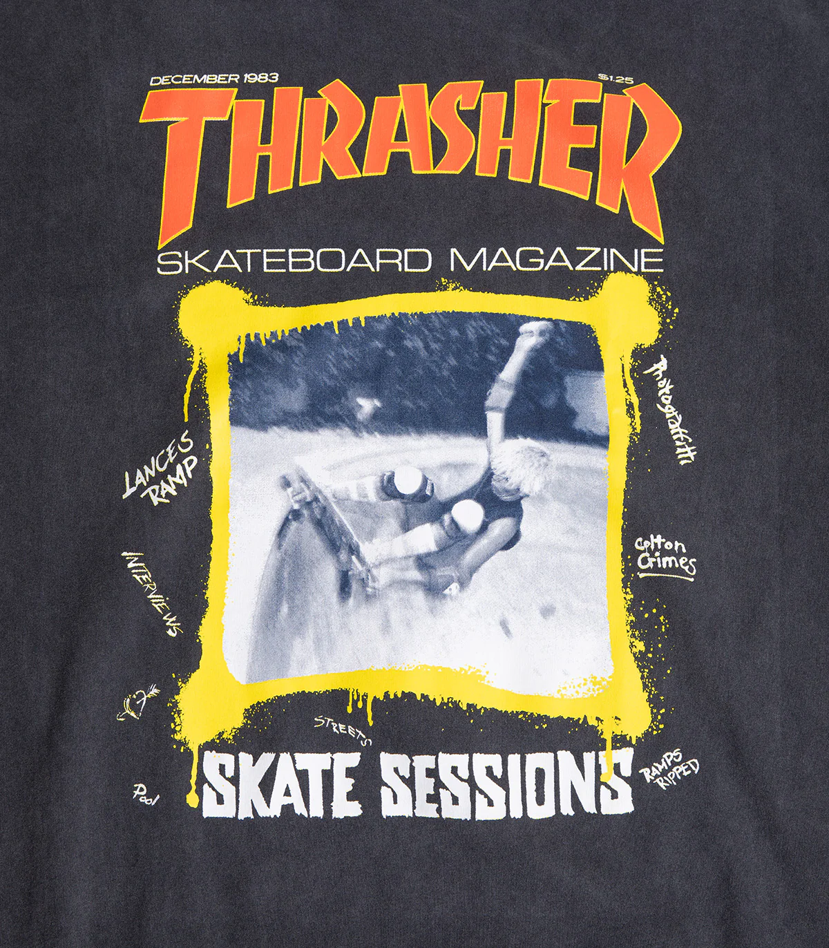 Thrasher December 1983 Vintage T-Shirt - Image 2