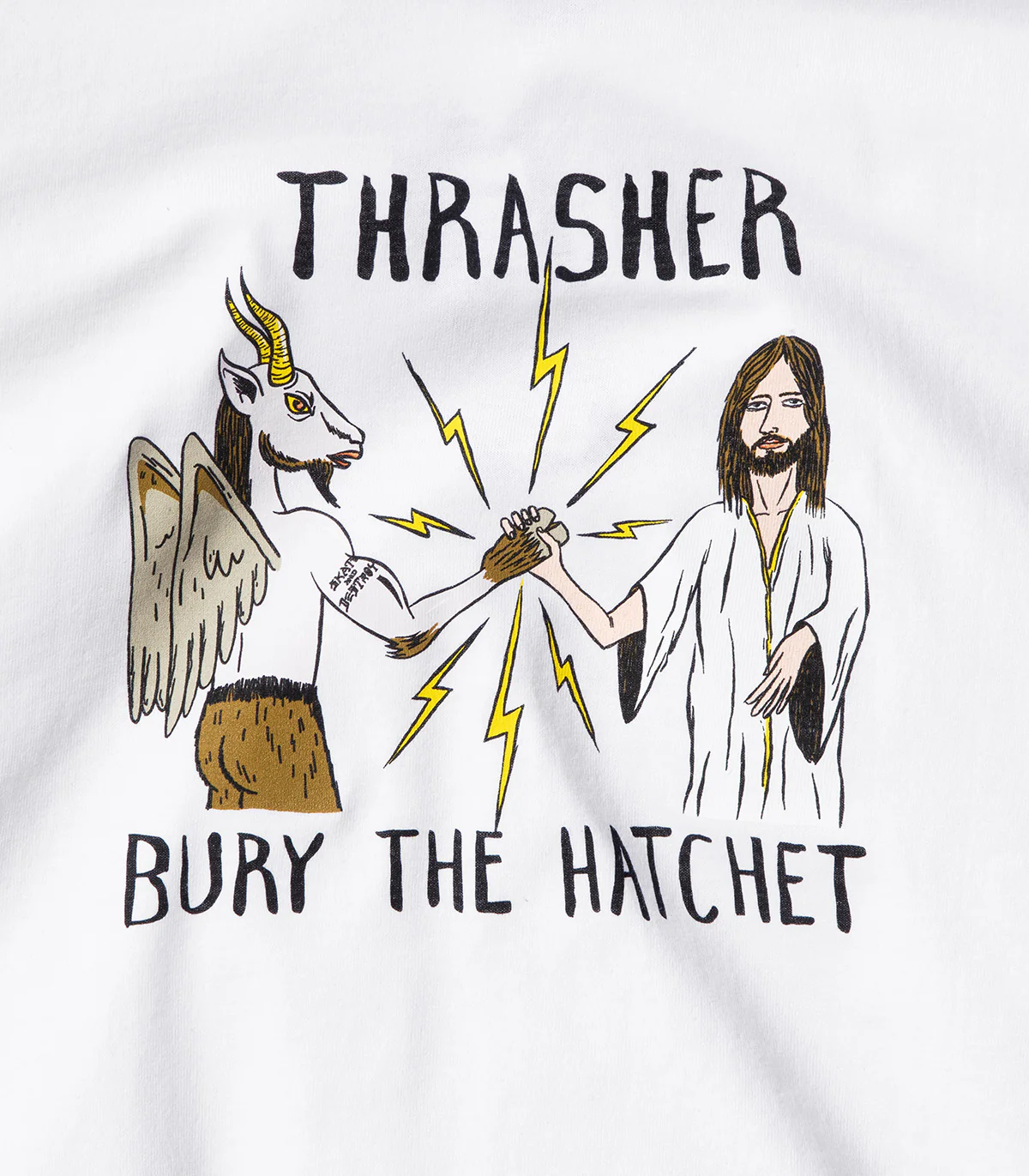 Thrasher X Toy Machine B.T.H. T-Shirt - Image 2