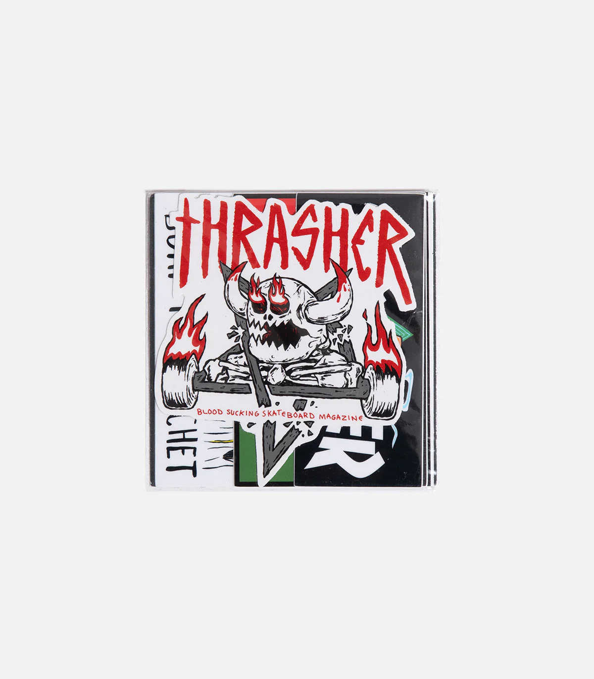 Thrasher X Toy Machine Sticker Pack