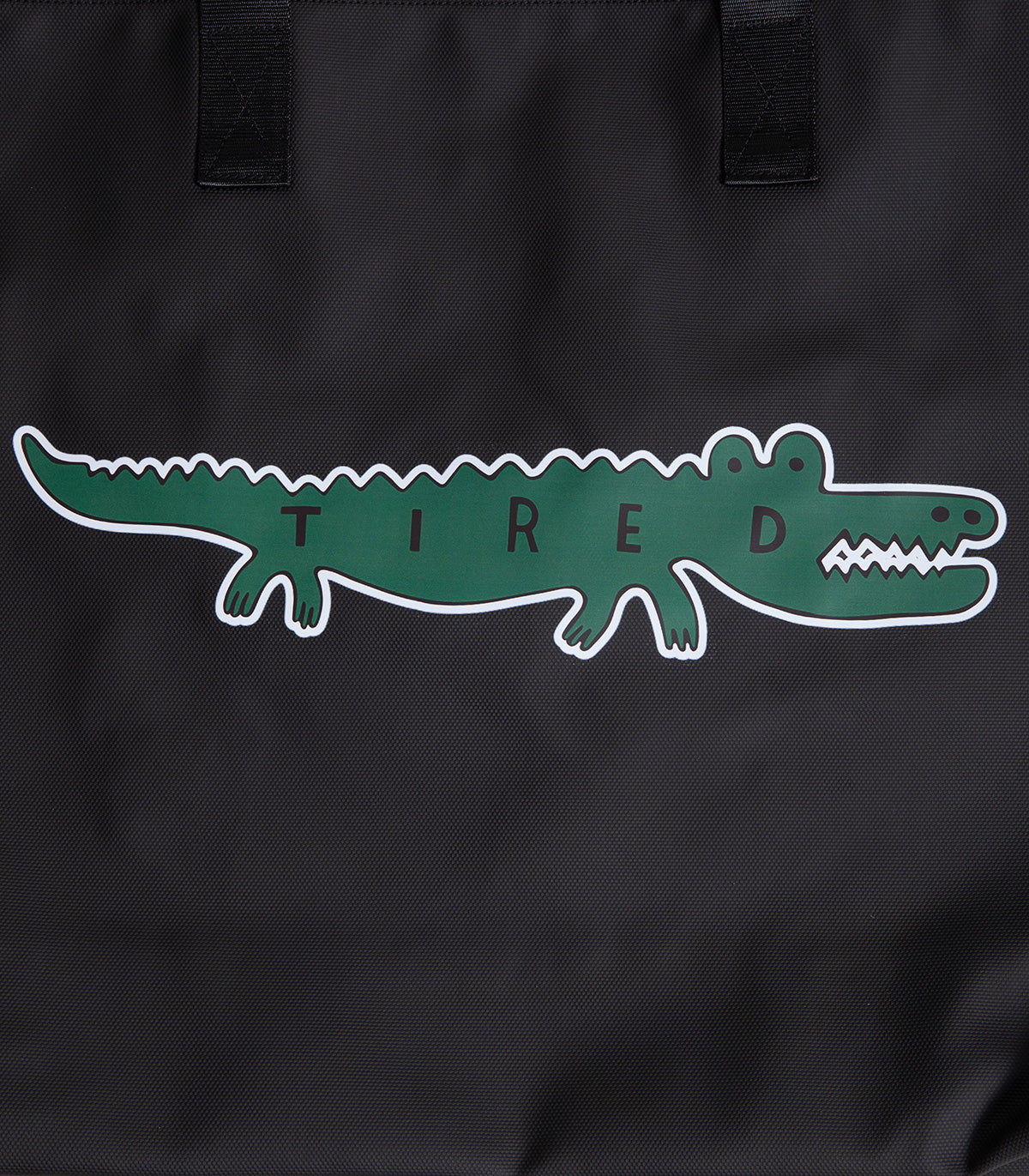Tired The Gator XL Tote Bag - Image 2