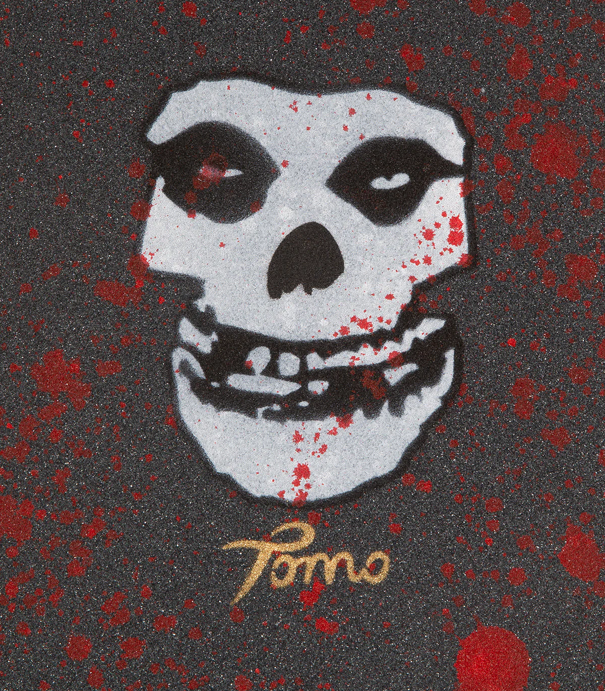 Tomo Skate Co. Misfits Crimson Ghost Griptape - Image 2