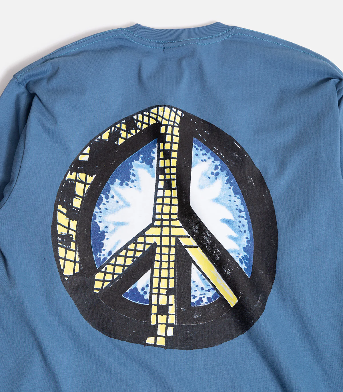 Turtle Island Mind Expansion Peace Long Sleeve Pocket T-Shirt - Image 3