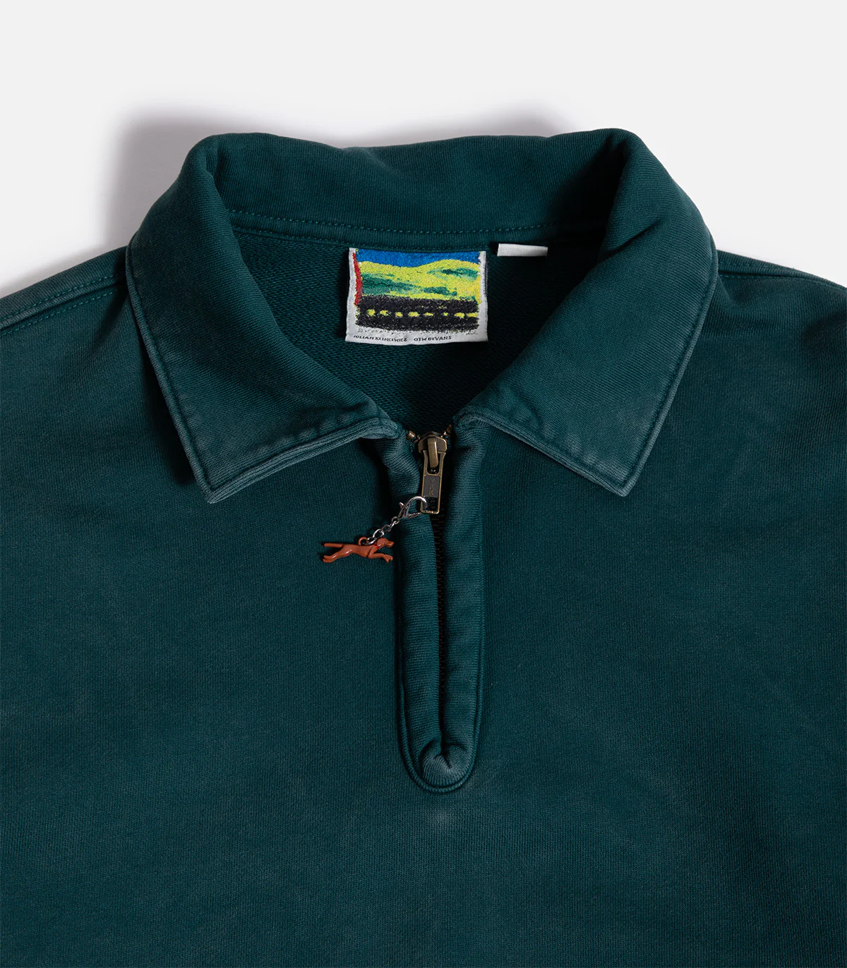 Vans Off The Wall X Julian Klincewicz Collared Fleece Pullover - Image 2