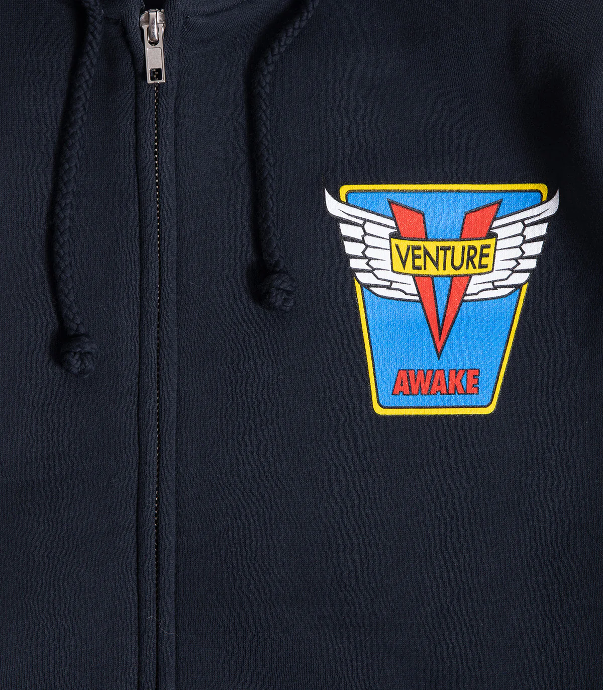 Venture Emblem Zip Up Sweatshirt - Image 2