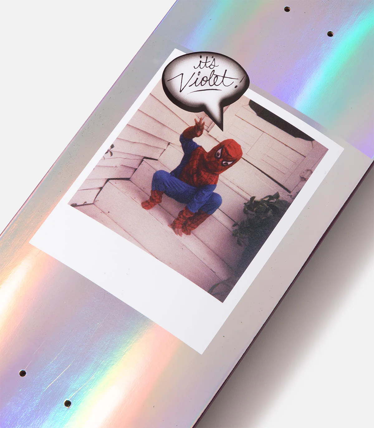 Violet Joseph Campos Spiderman Polaroid Deck - Image 2